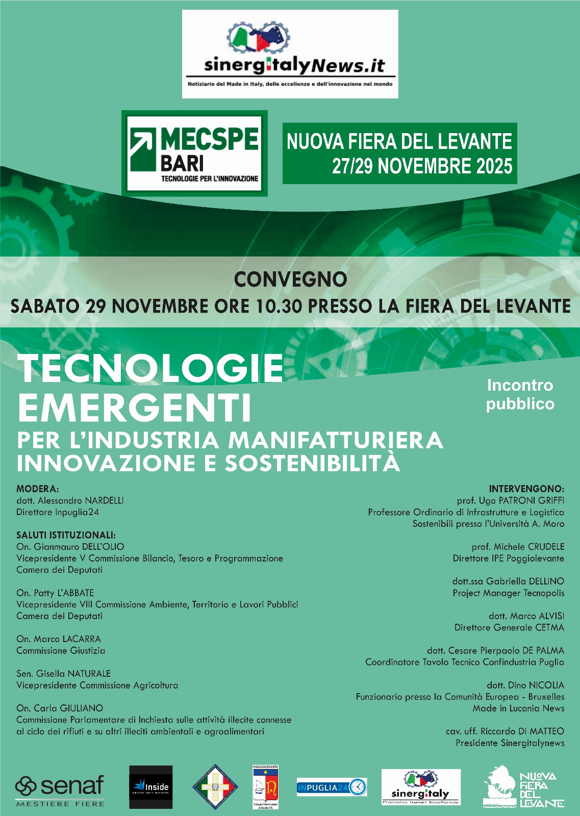 Tecnologie emergenti per l'industria manifatturiera innovazione e sostenibilità